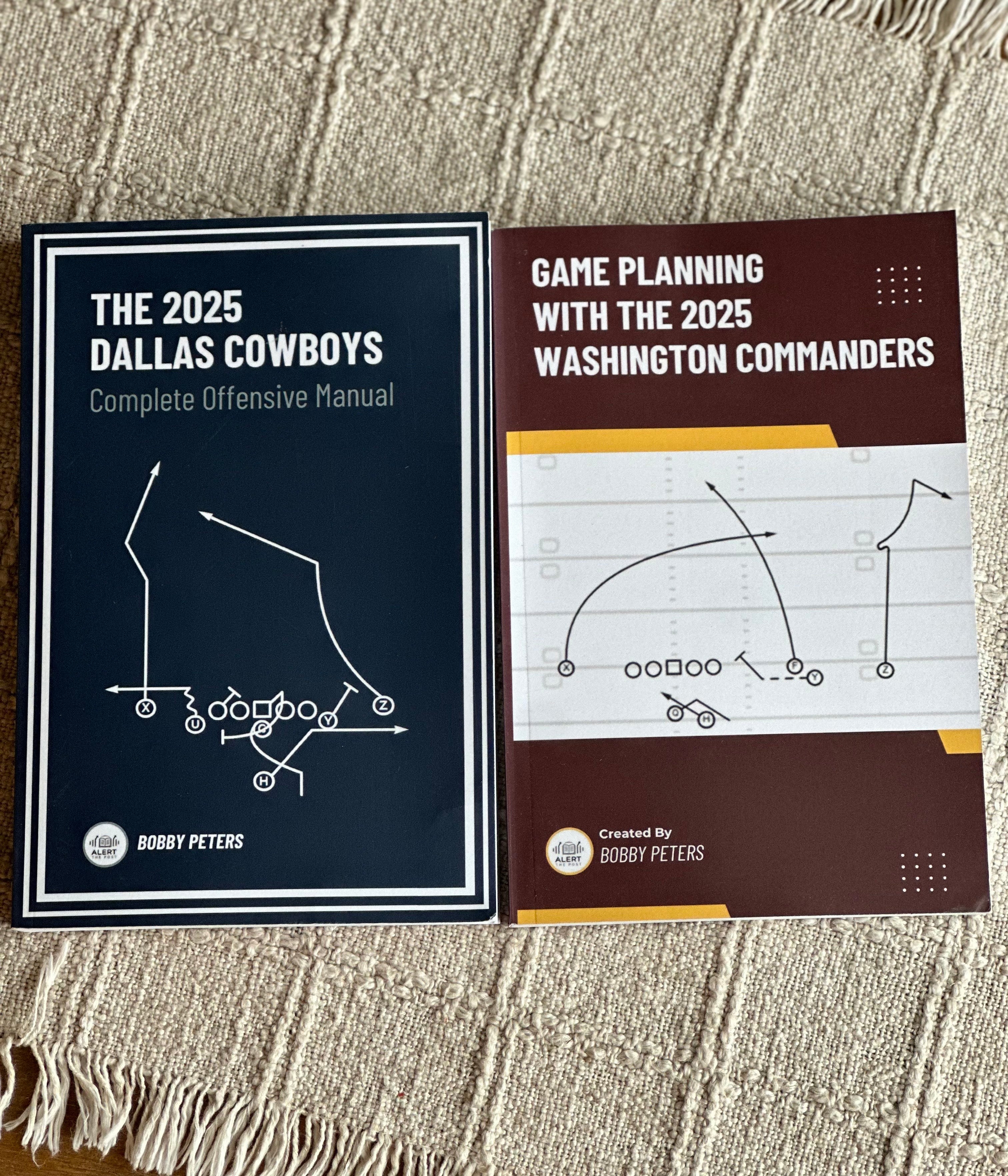 2025 Cowboys and 2025 Commanders Bundle